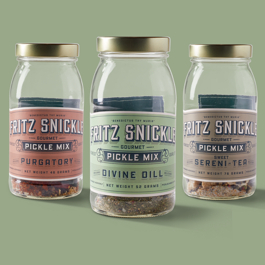 Father Fritz Snickles Gourmet Pickle Mix Collection (3 Pack)